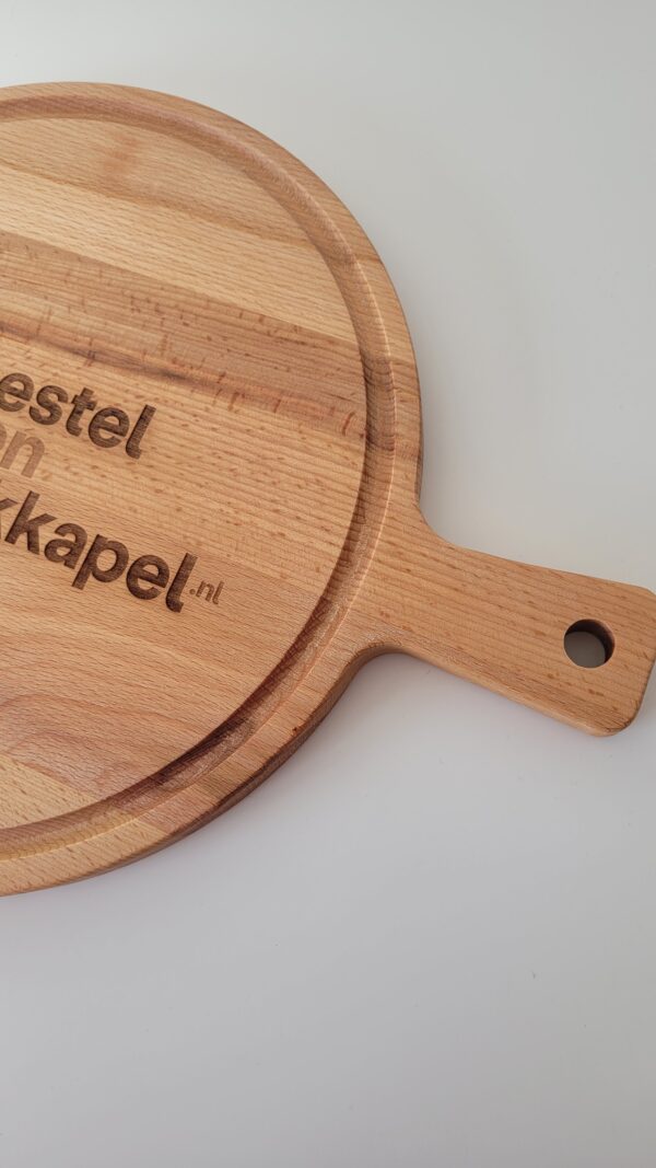 Borrelplank rond gepersonaliseerd
